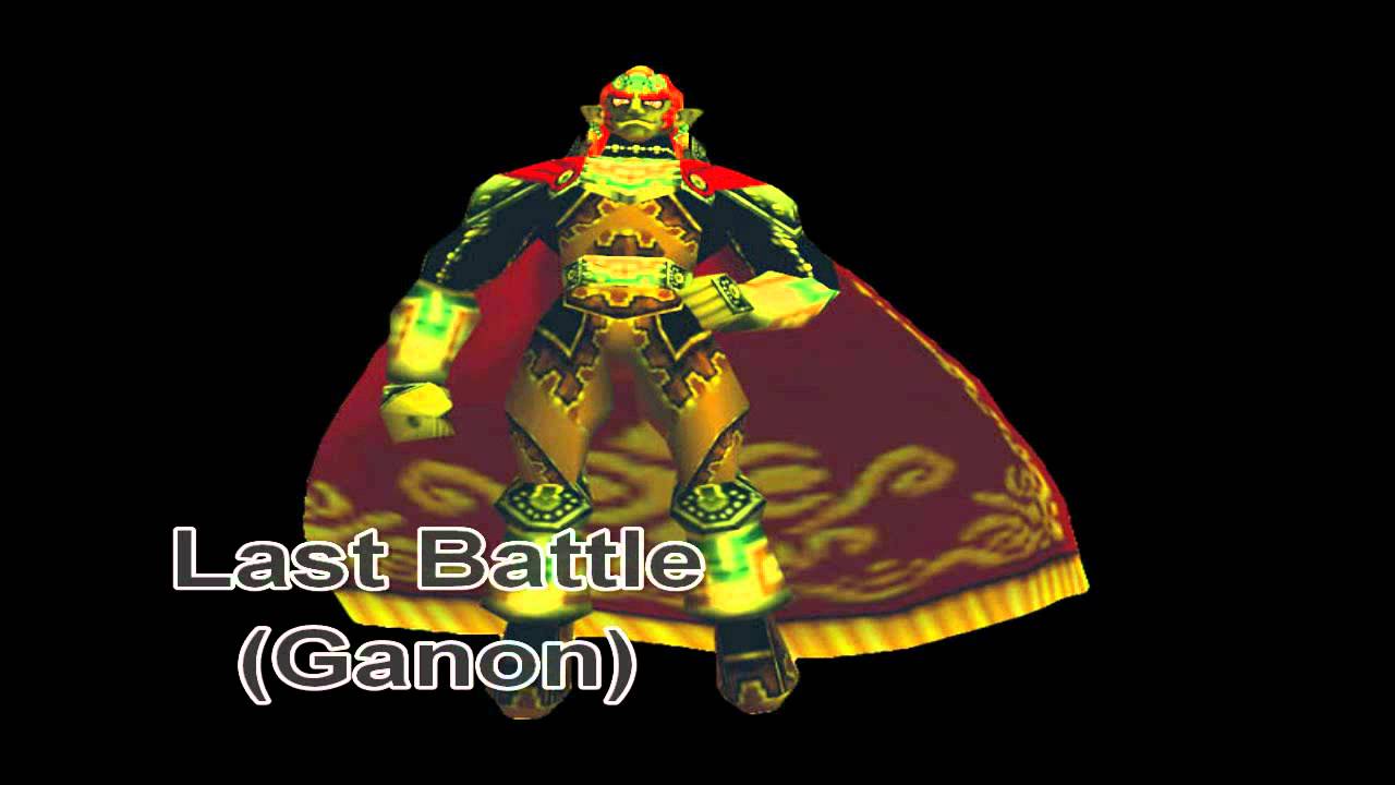 LoZ Ocarina Of Time Ganondorf Battle AND Last Battle (Ganon) Theme