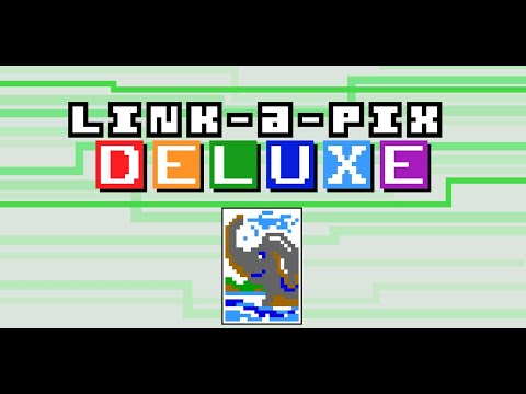 Link-a-Pix Deluxe Gameplay (Nintendo Switch)