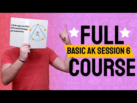 Basic Ak Course Session 6 | Chiropractic Kinesiology