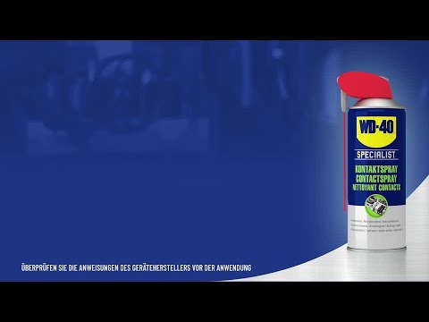 Video: Ist wd40 elektrisch leitfähig?