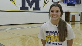 McDonald two-sport standout, record holder named 'Student Athlete of the Week'