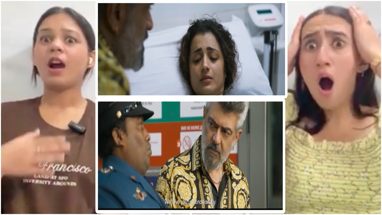 Good Bad Ugly MASS Pre Climax Scene REACTION | Thala Ajith | Priya ...