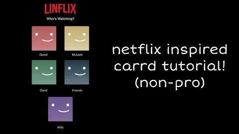 tutorial on this netflix inspired non-pro carrd! - © owner