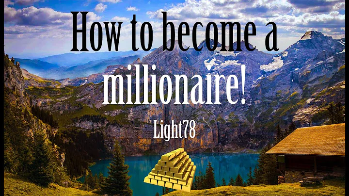 How To Become A Millionaire - The Truth No One Tells you