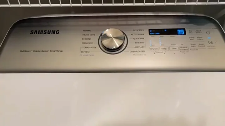 Samsung DVG52A5500W DRYER W/ STEAM SANITIZE+ Review