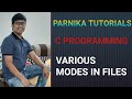 L 78: VARIOUS MODES IN FILES | FILES IN C | GATE CSE LECTURES | C PROGRAMMING LECTURES