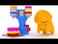 Learn colors with the Birthady cake and Dino the Dinosaur | Educational cartoon for children