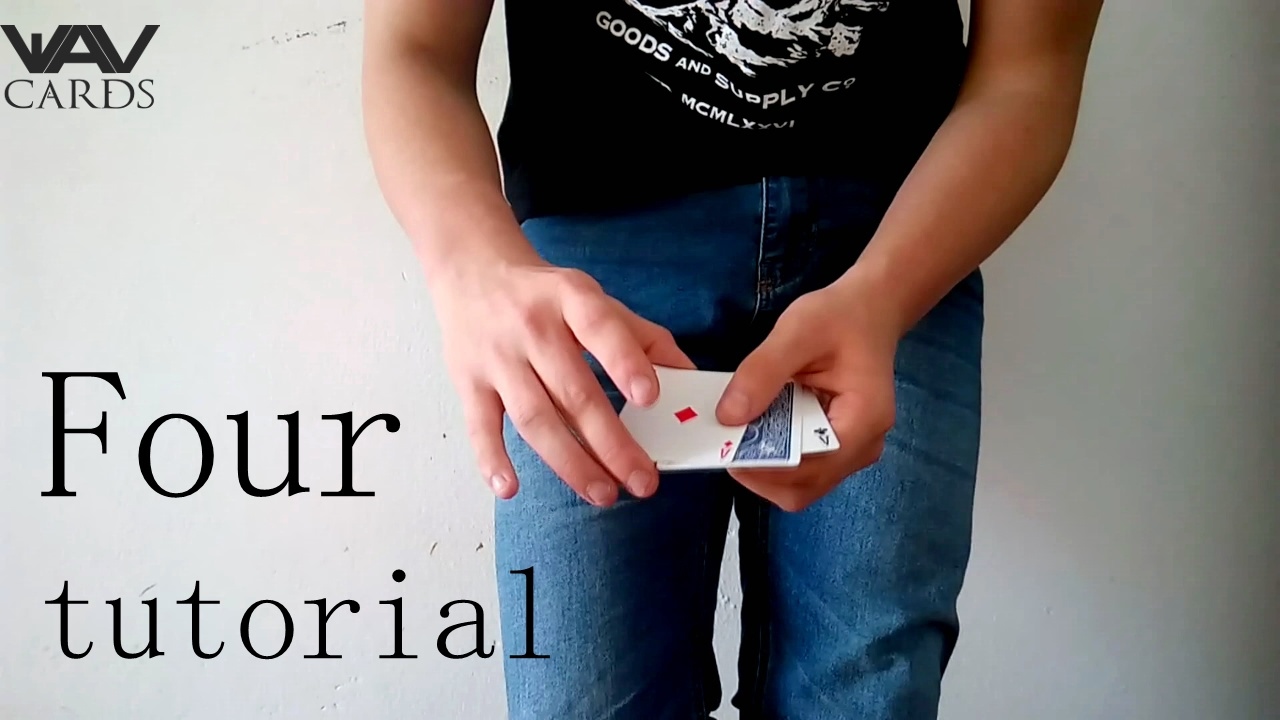 Four Tutorial \ Sleight of hand magic 39 YouTube