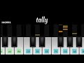 Tally  blackpink  perfect piano app tutorial  easy piano  ish2001