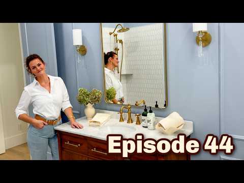 Guest Bathroom Reveal! House Build Episode 44