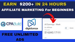 Make Your First $200+ With Affiliate Marketing In 24 Hours (Digistore24 ) | Online Business.