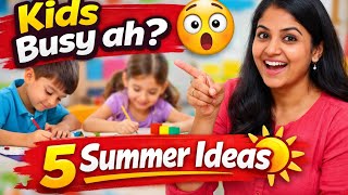 "Kids Busy இல்ல 📱❌ | 5 Good Habits for Smart Kids 😍"