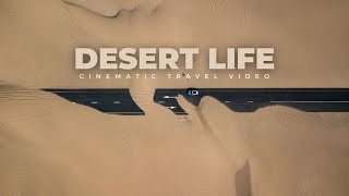 I visited Rajasthan to live desert life  ; The  Desert Cinematic Travel Video | Sony ZV e10