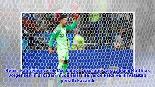 Hırvatistan - Danimarka 1-1 3-2 Penaltılar