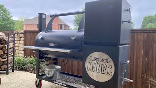 Ribs on Lone Star Grillz Offset Smoker (w/ Fire Management Basket) | Do you need it?