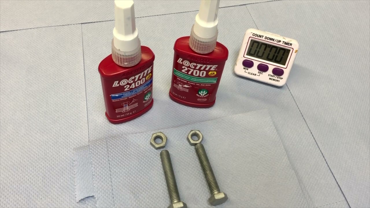 De 'Health & Safety' schroefdraadborgmiddelen LOCTITE 2400 en 2700 met nieuwe formulatie