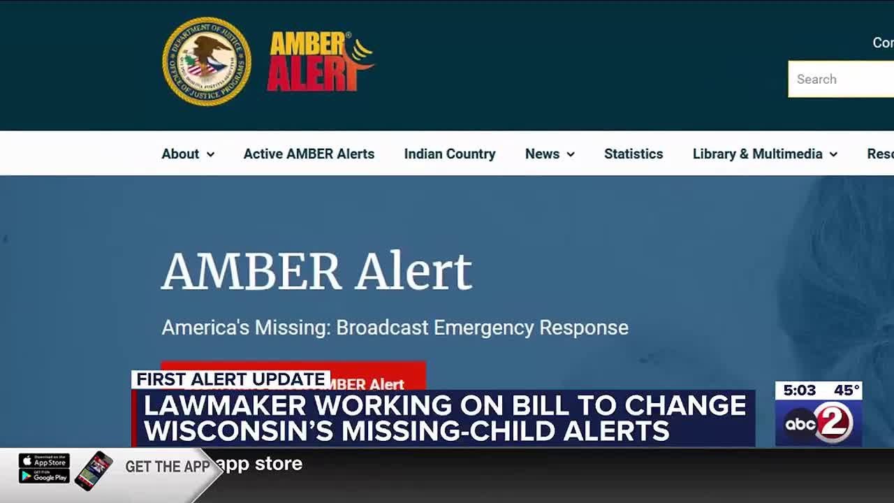 Wisconsin lawmakers pushing for Amber Alert changes - YouTube