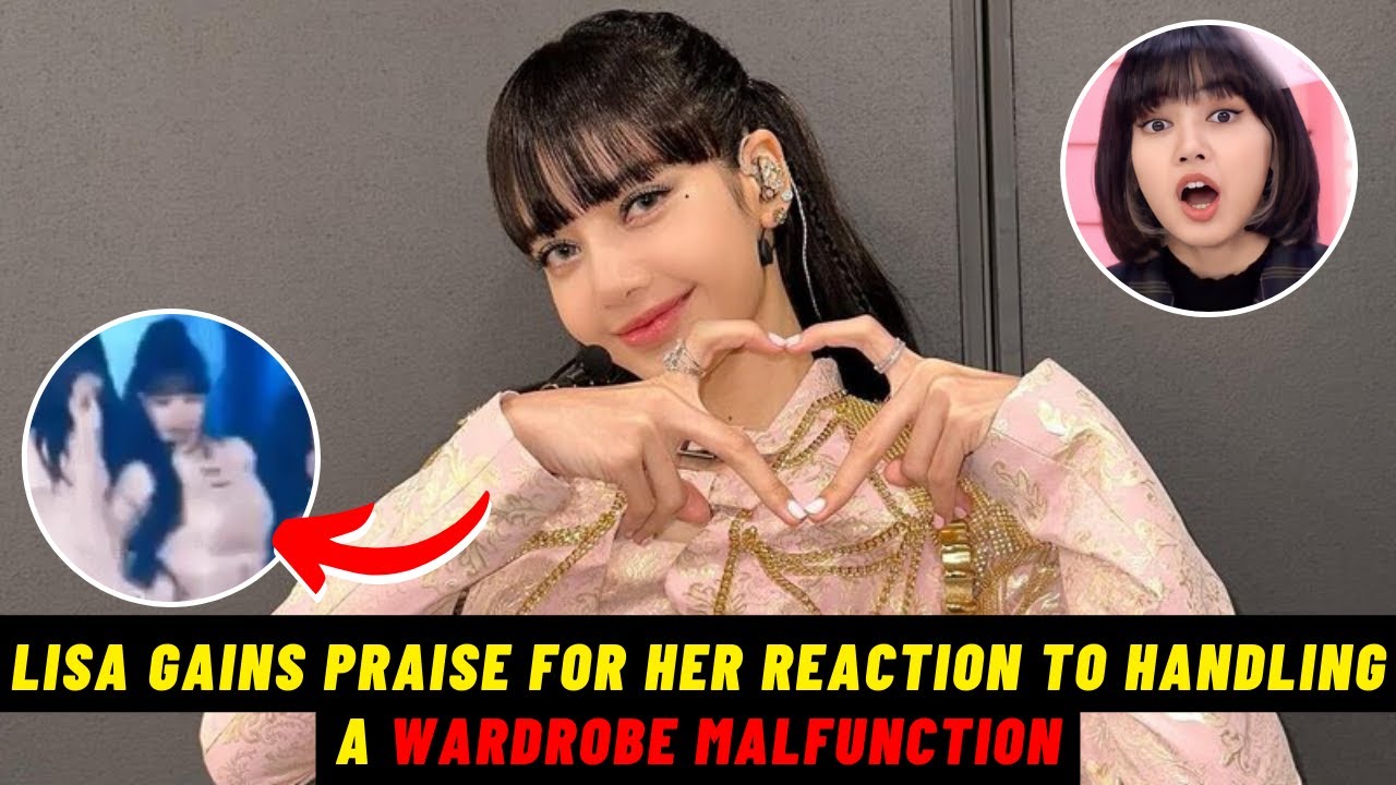 Lisa Gains Praise For Her Reaction To Handling A Wardrobe Malfunction