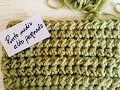 Puntada fácil y rápida a Crochet: Punto Medio Alto Pareado