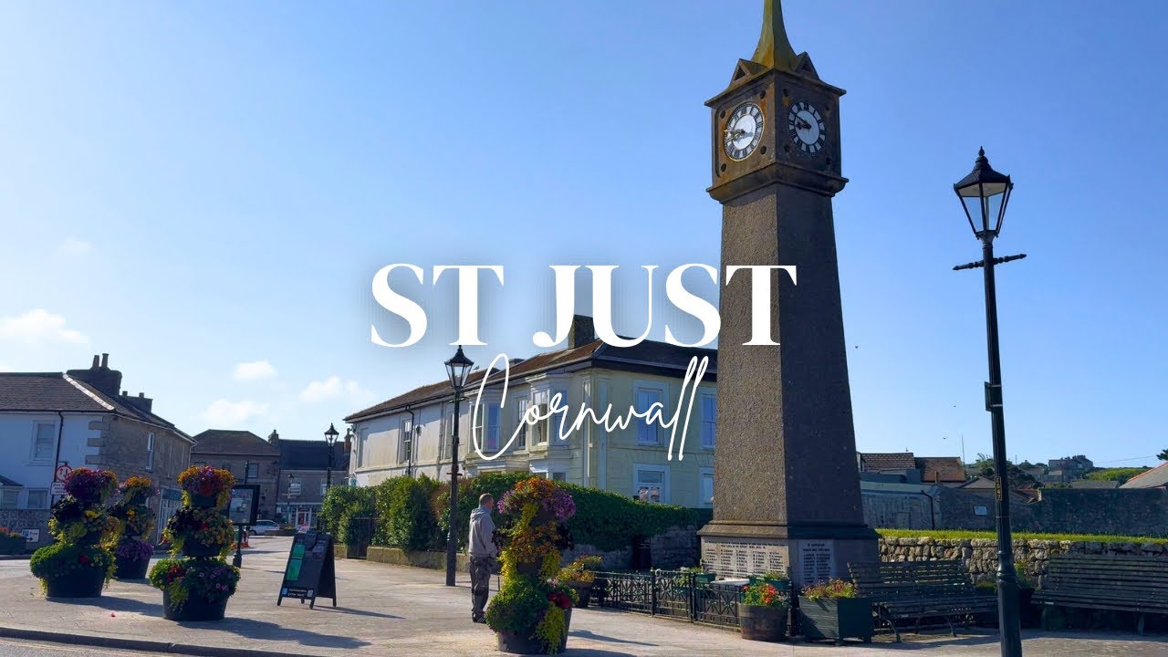 ST JUST | Cornwall’s Historic Mining Town | 4K Walking Tour