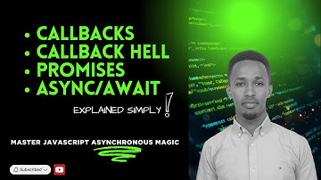 Master JavaScript Asynchronous Magic: Callbacks, Callback Hell, Promises & Async/Await.