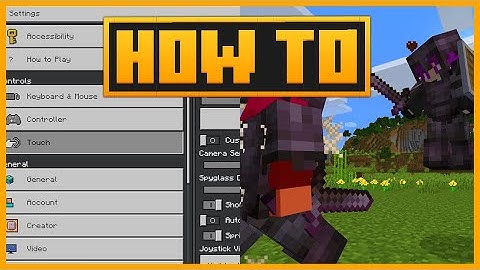 🟨 5 SETTINGS you NEED to DOMINATE in PVP | Minecraft PE/BEDROCK