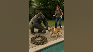 "Gorilla 🦍 Holding Hammer 🛠️ Strikes Python