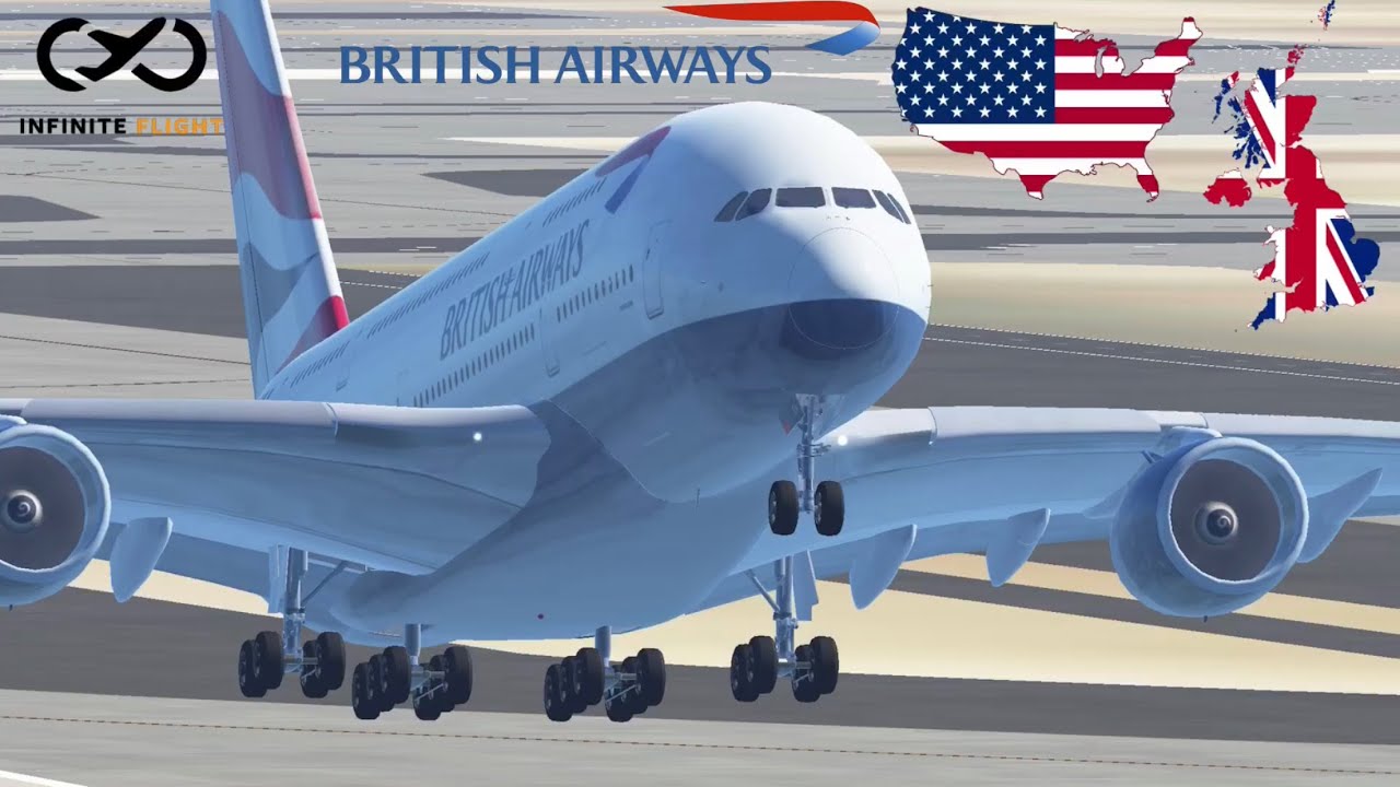 Infinite Flight: Los Angeles (LAX) to London (LHR) | British Airways