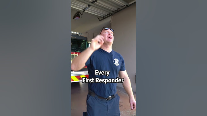 What normal people vs First Responders think when it rains. #firefighter #ems #rain