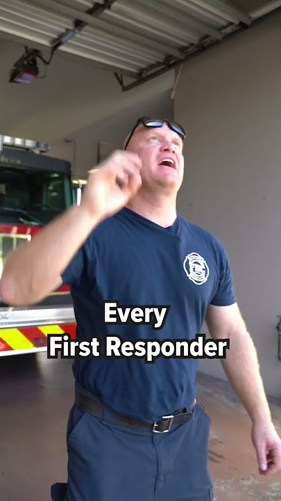 What normal people vs First Responders think when it rains. #firefighter #ems #rain