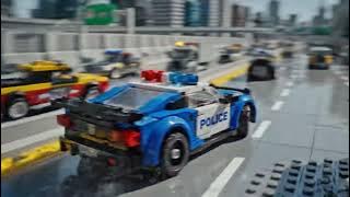 Lego City Prison Break Secret Escape Tunnel  Lego Stop Motion 3