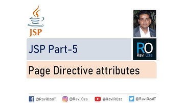 JSP Part-5 | Page Directive attributes example (Gujarati)