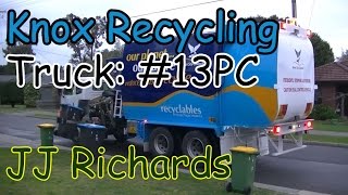 NEW Knox recycling truck #13PC (JJ Richards)