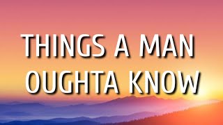 Lainey Wilson - Things A Man Oughta Know (Lyrics)