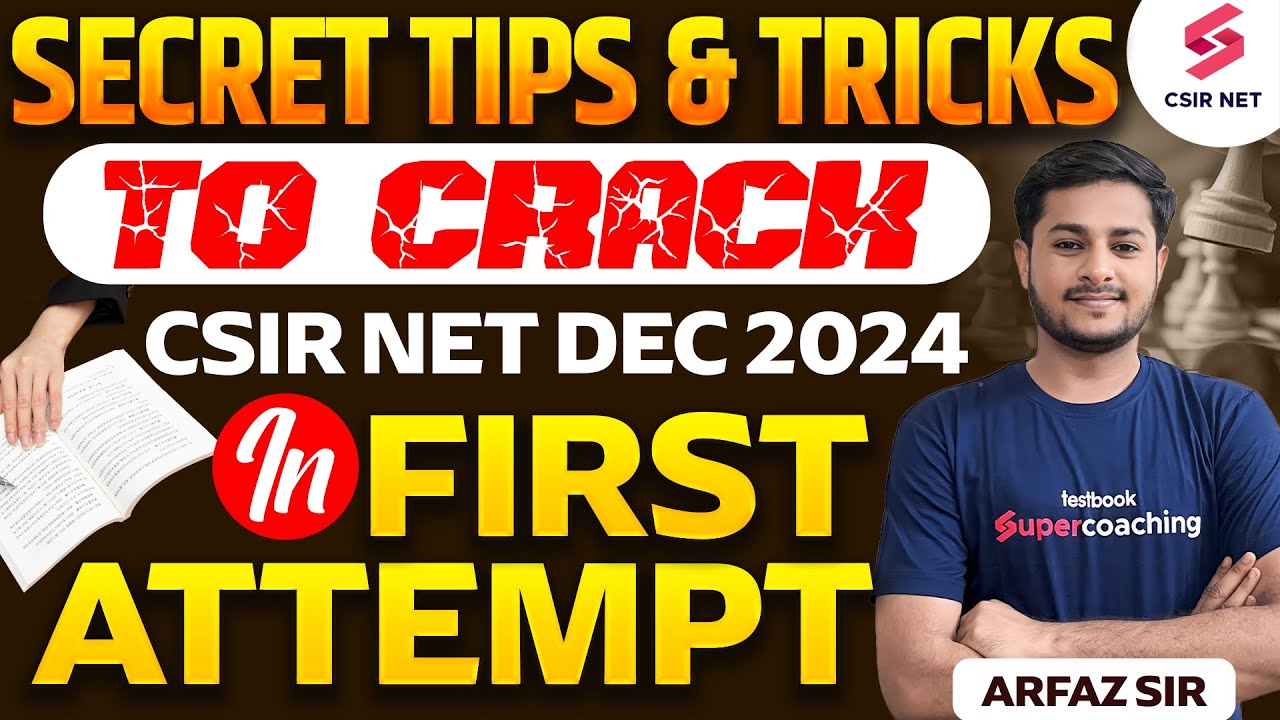 Secret Tips And Tricks To Crack CSIR NET DEC 2024 In First Attempt ...