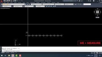 How to use Measure Command in AutoCAD / Civil 3D?