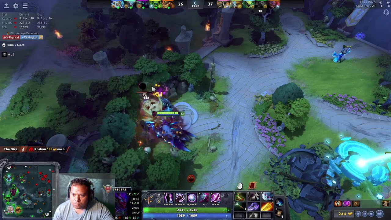 Easiest Hero to Rank Up: Safelane Spectre in Patch 7.35d