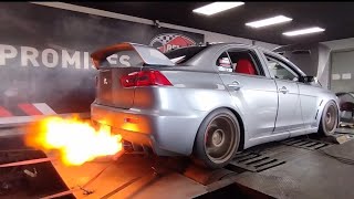 #Mitsubishi #EVO10 #RS #4B11T Stock #GTX3076R G2 : 500 Whp 563 Torque. #RemapEcu E20
