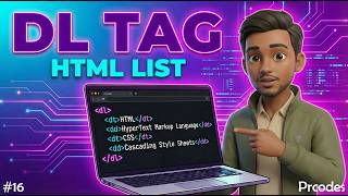 HTML DL Tag in Hindi | Description List Explained in 3 Minutes