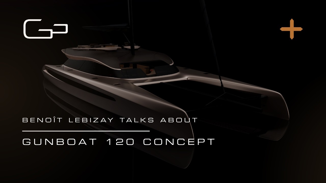 ⁣Inside the ONE HUNDRED PLUS: Gunboat's Biggest Catamarans Yet