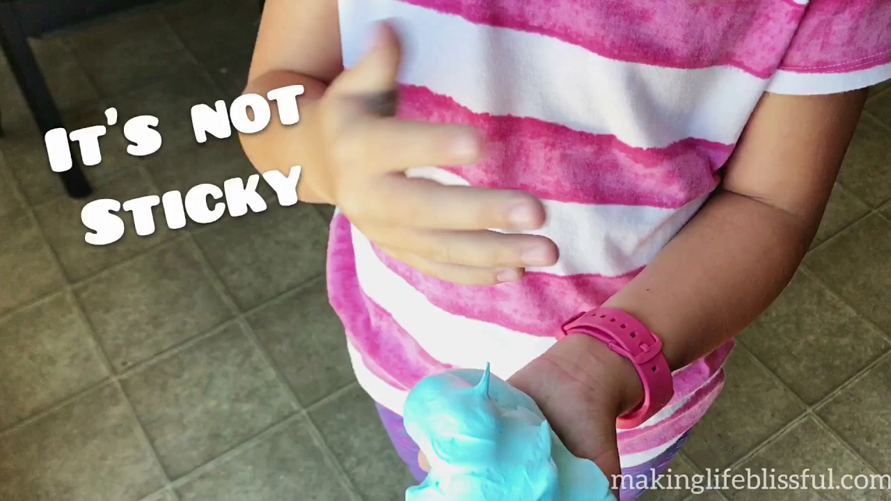 How to make fluffy slime with just 3 ingredients - I Heart Naptime