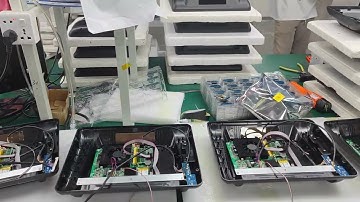 Producting and assembling for all-in-one pos terminal machines
