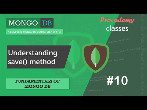 #10 Understanding save() method | Fundamentals of MongoDB | Complete MongoDB Course 2022