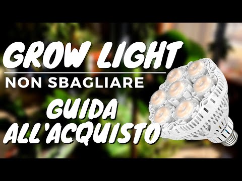 GROW LIGHT | guida all&rsquo;acquisto + utilizzo SANSI led