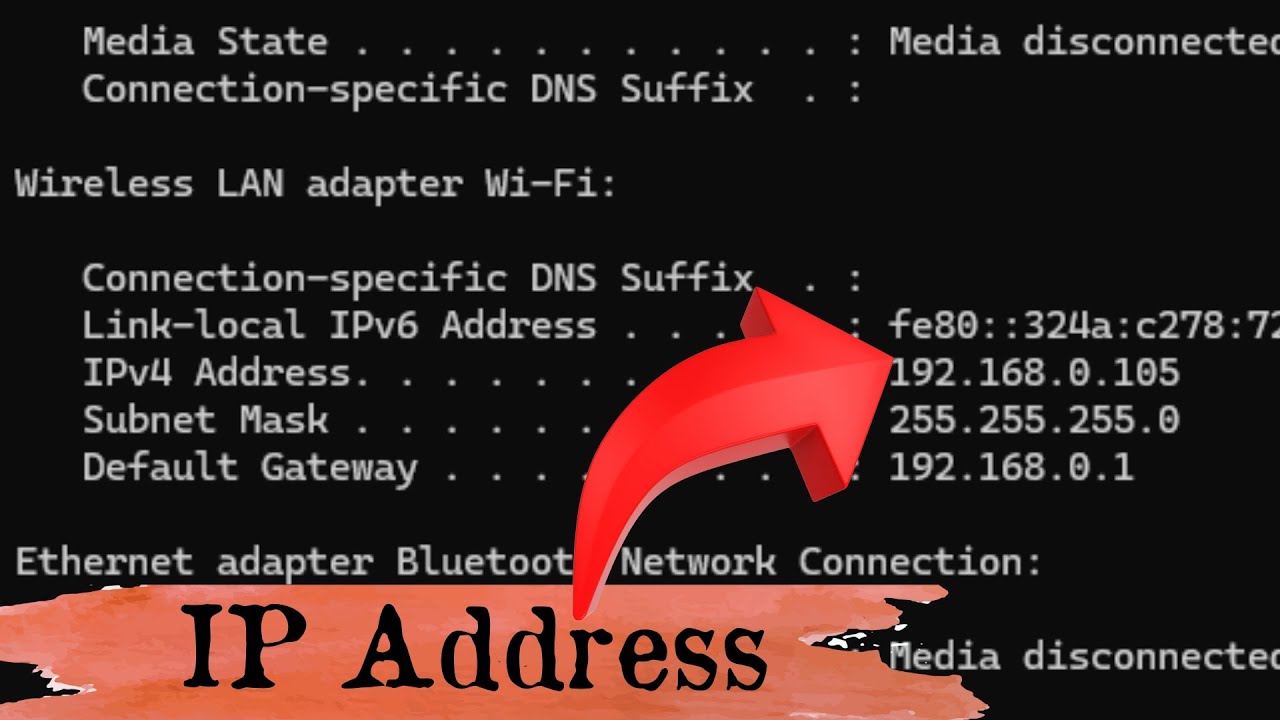 How to Check Your PC's IP Address (windows laptop or pc ) - YouTube