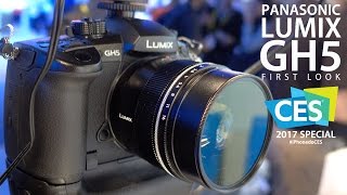 Panasonic Lumix GH5 — First Look — CES 2017 [4K]