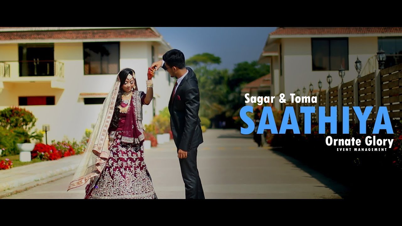 Saathiya Wedding Cinematic Highlights Sagar  Toma  Asian Wedding Ornate Glory Cinematography Promo