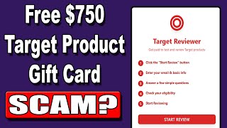 750 Red Target Review - Free $750 Target Gift Card Legit or Scam?