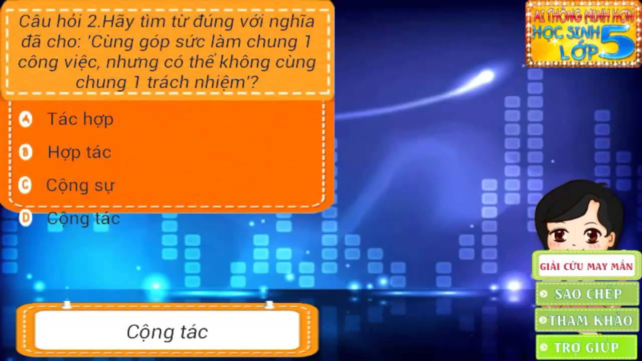 Game ai thông minh học sinh lớp 5 | Game Android Ai thông minh hơn học sinh lớp 5