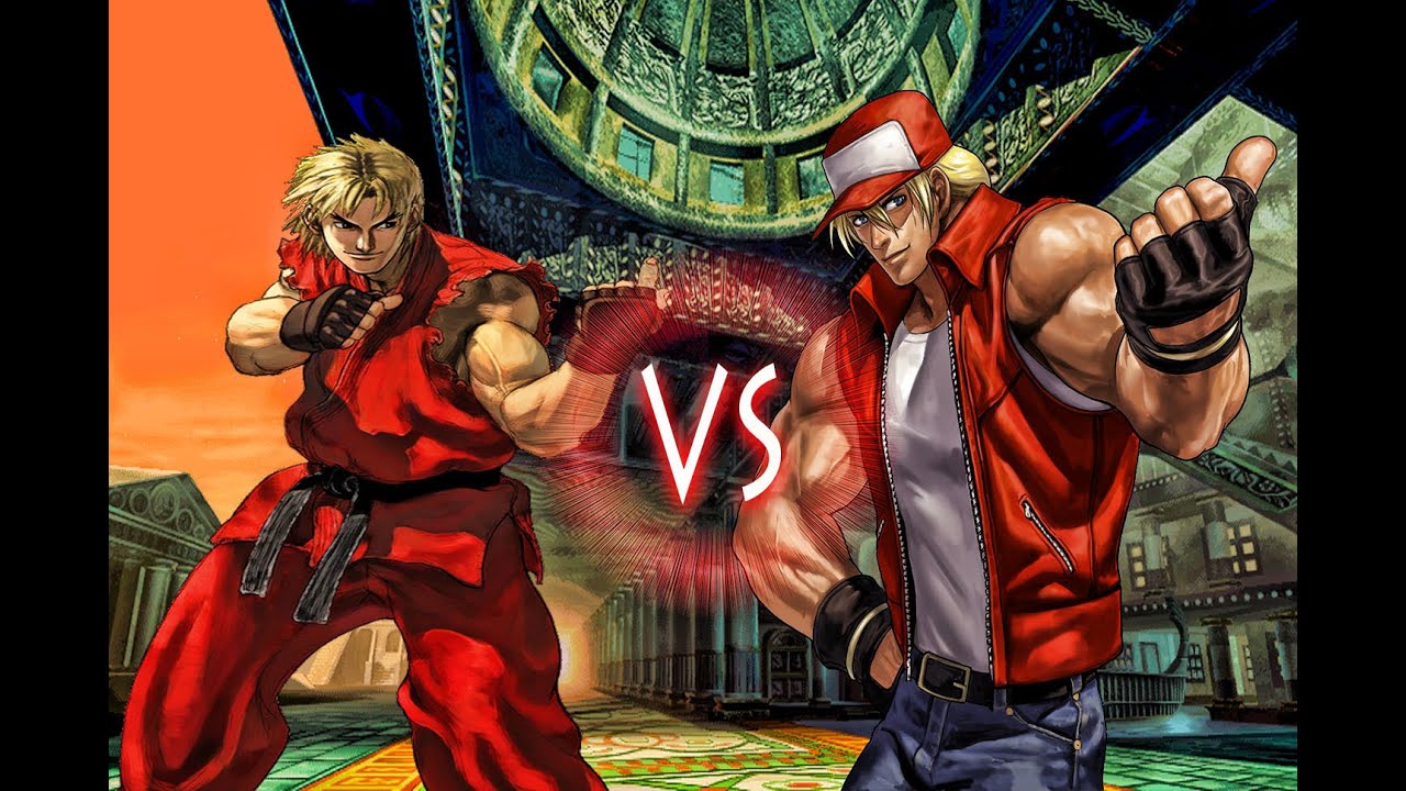 Ken Masters Vs Terry Bogard Street Fighter vs Fatal Fury